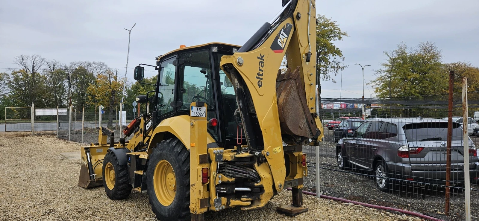 Багер Cat 428f2 - изображение 5
