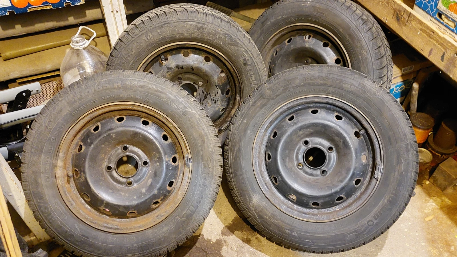 Гуми с джанти Barum 185/65R14, снимка 6 - Гуми и джанти - 54083806
