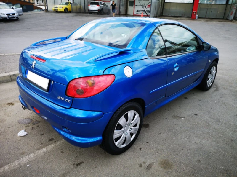 Peugeot 206 CC, снимка 15 - Автомобили и джипове - 49127422