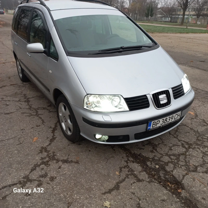 Seat Alhambra 1.9 Tdi, снимка 1 - Автомобили и джипове - 47656420