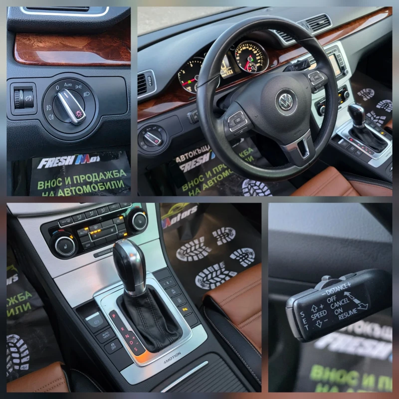 VW Passat 2.0 TDI 170 К.С. (DSG) 4-MOTION / ЛЕД / ПАНОРАМА /, снимка 13 - Автомобили и джипове - 52851692