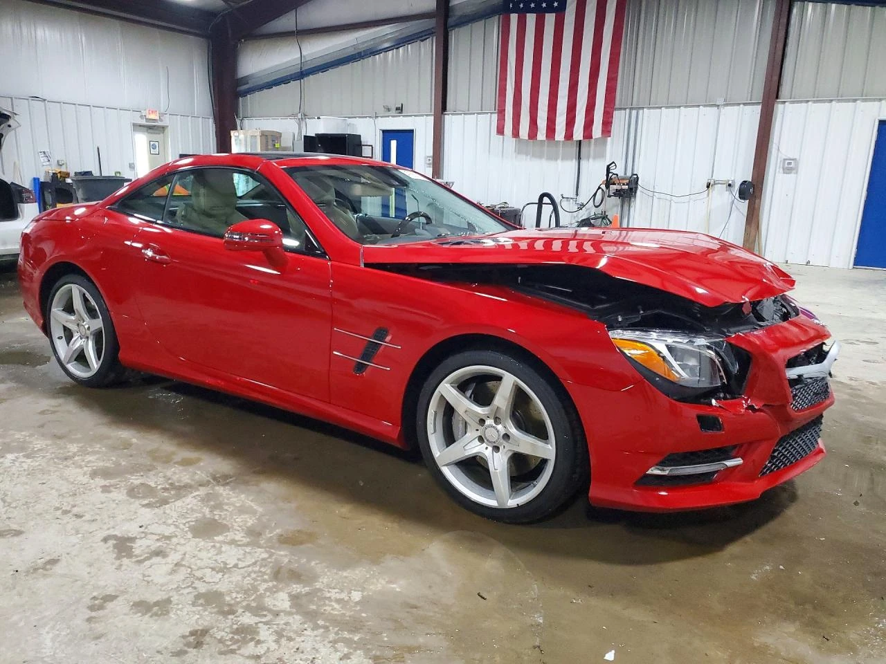 Mercedes-Benz SL 500 550* КОЖА* ПОДГРЕВ* ОБДУХВАНЕ* ПАНОРАМА