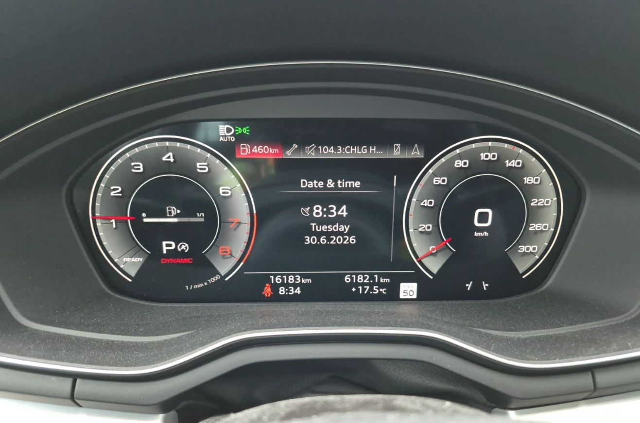 Audi A5 S-Line| 16к км* Quattro* Обдухване* Подгрев* Памет, снимка 9 - Автомобили и джипове - 55393767