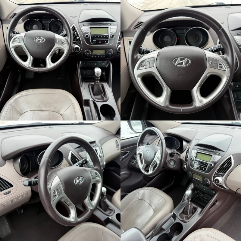 Hyundai IX35 2.0 CRDi / 4WD / 4X4 / KOJA / PODGREV / PARKTRONIC, снимка 14 - Автомобили и джипове - 53342946