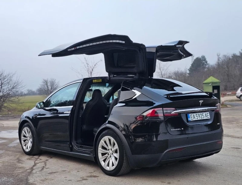 Tesla Model X X100D ТОП Състояние, снимка 3 - Автомобили и джипове - 53436245
