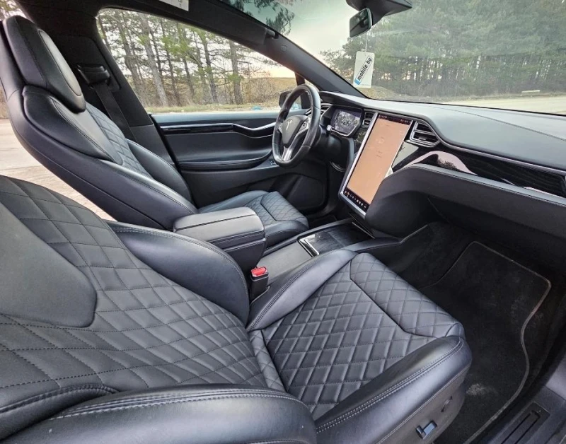 Tesla Model X X100D ТОП Състояние, снимка 8 - Автомобили и джипове - 53436245