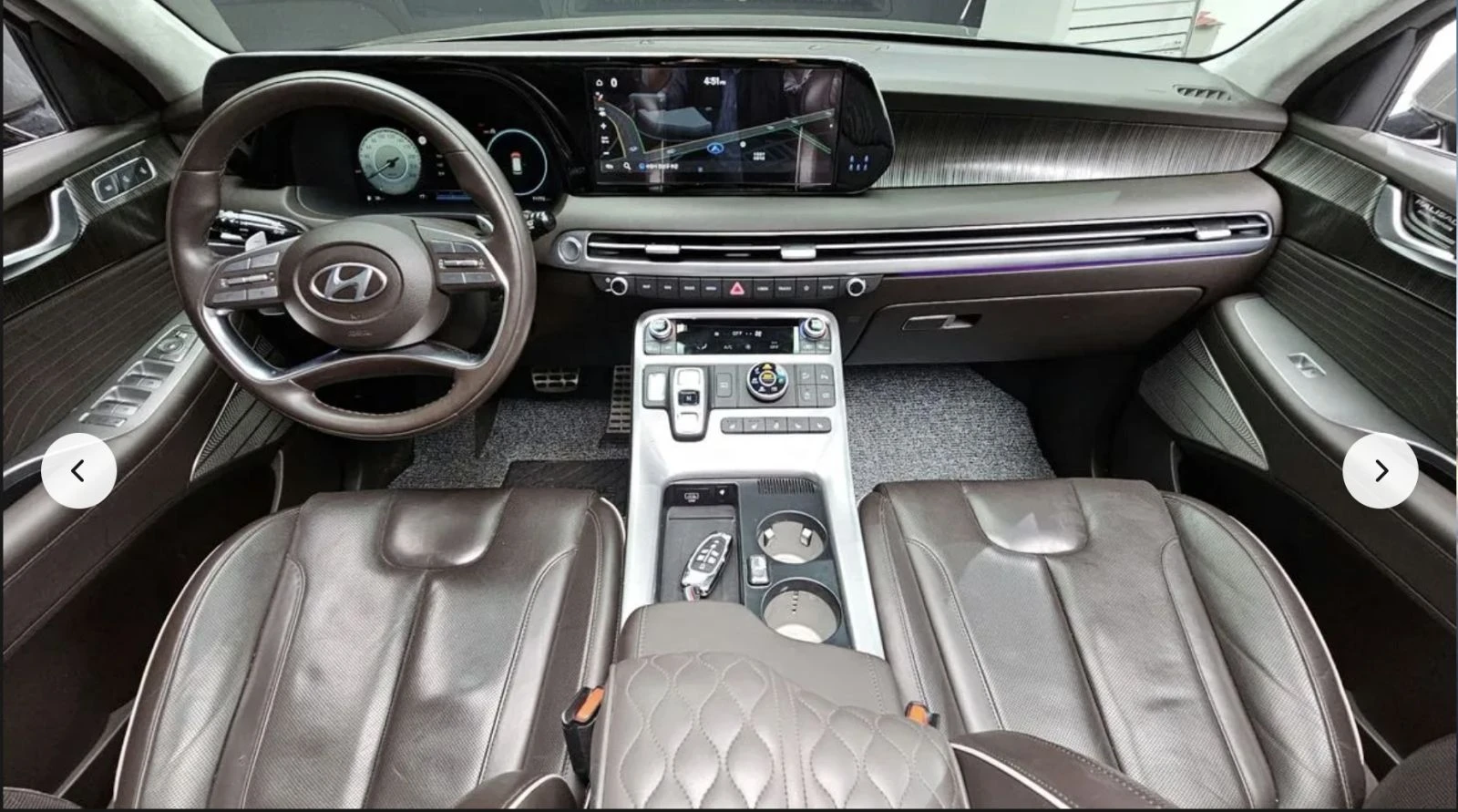 Hyundai Palisade CALLIGRAPHY* ПОДГРЕВ* ОБДУХВАНЕ* 360КАМЕРА* 7* МЕС, снимка 6 - Автомобили и джипове - 53836536