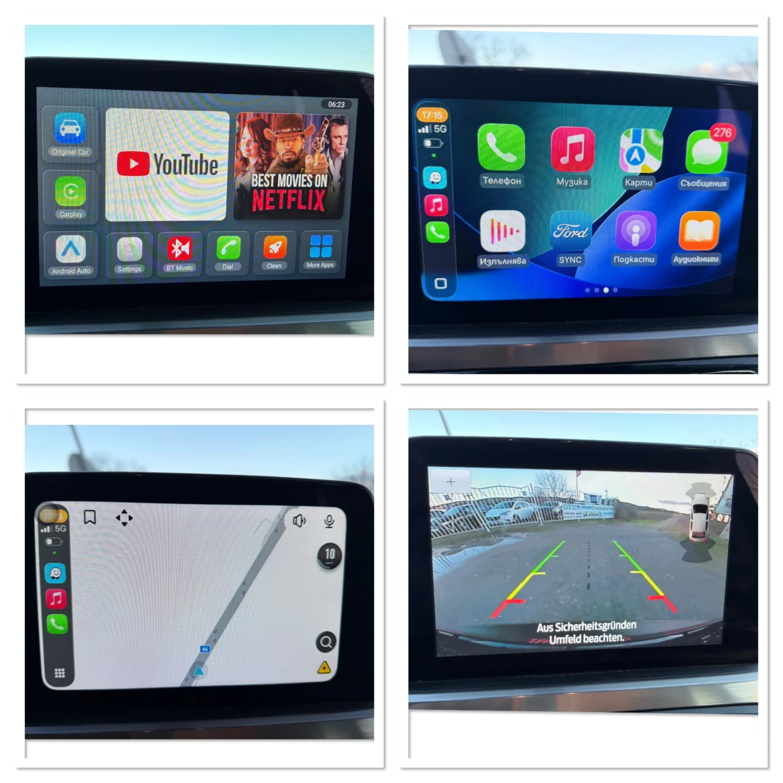 Ford Kuga 2.0 - 190 / 4Х4 / АВТОМАТИК / ЕВРО6 / ЗАДНА КАМЕРА, снимка 16 - Автомобили и джипове - 53990254