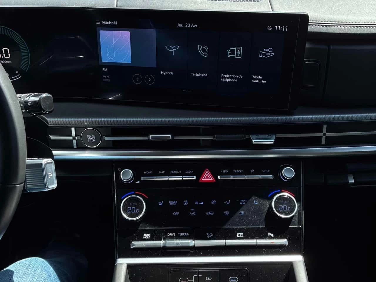 Hyundai Santa fe  Preferred / КЛИП НА МОТОРА , снимка 9 - Автомобили и джипове - 54327492