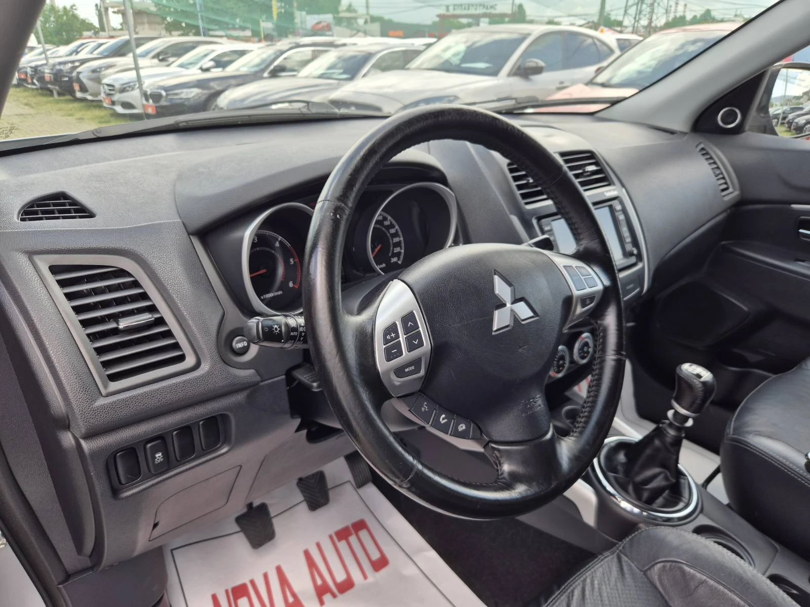 Mitsubishi ASX 1.8D-150кс-ПАНОРАМА-173000км, снимка 8 - Автомобили и джипове - 54703118