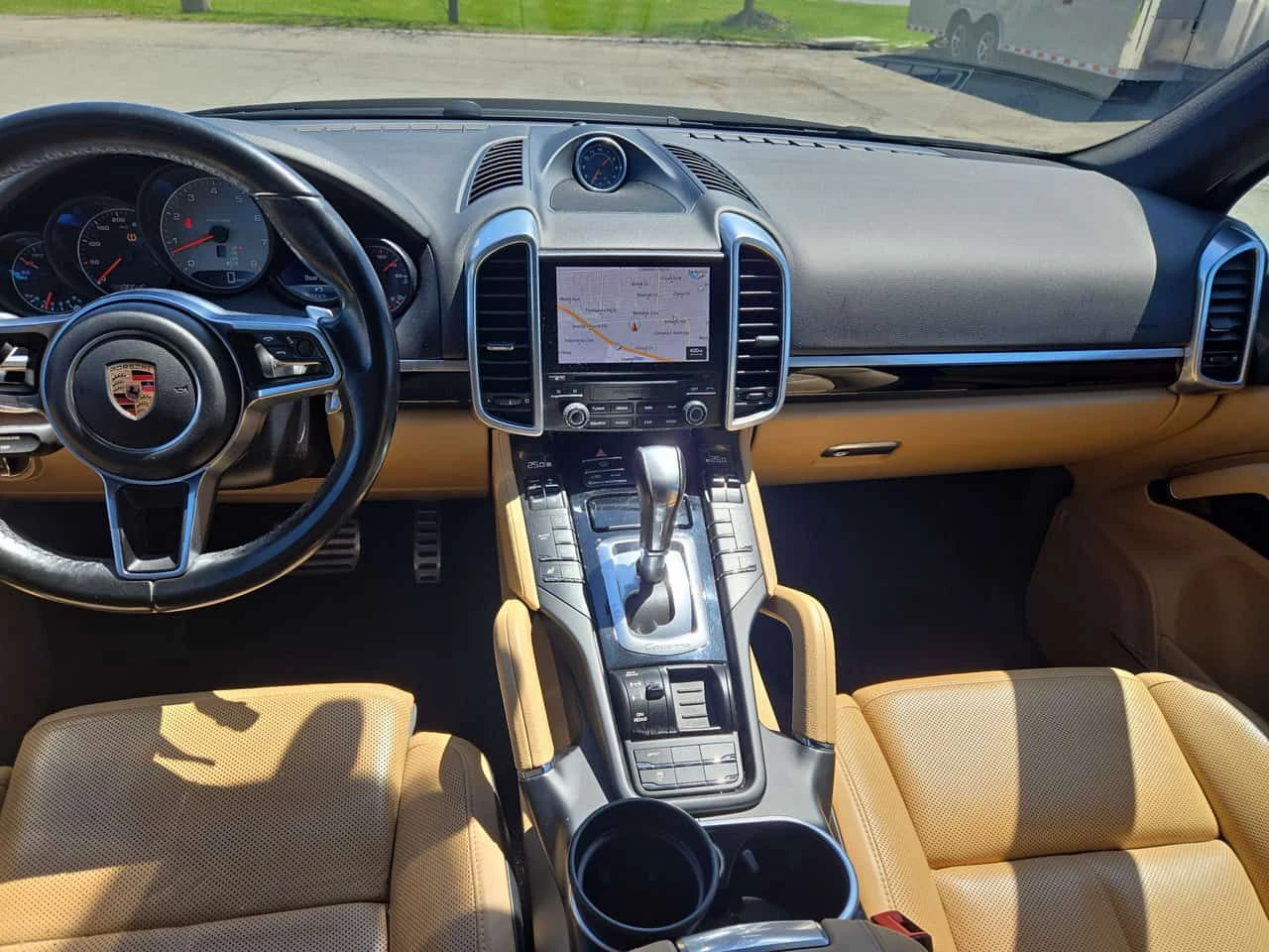 Porsche Cayenne * S * CARFAX * ОБДУХВАНЕ * ПАНОРАМА, снимка 9 - Автомобили и джипове - 55614996