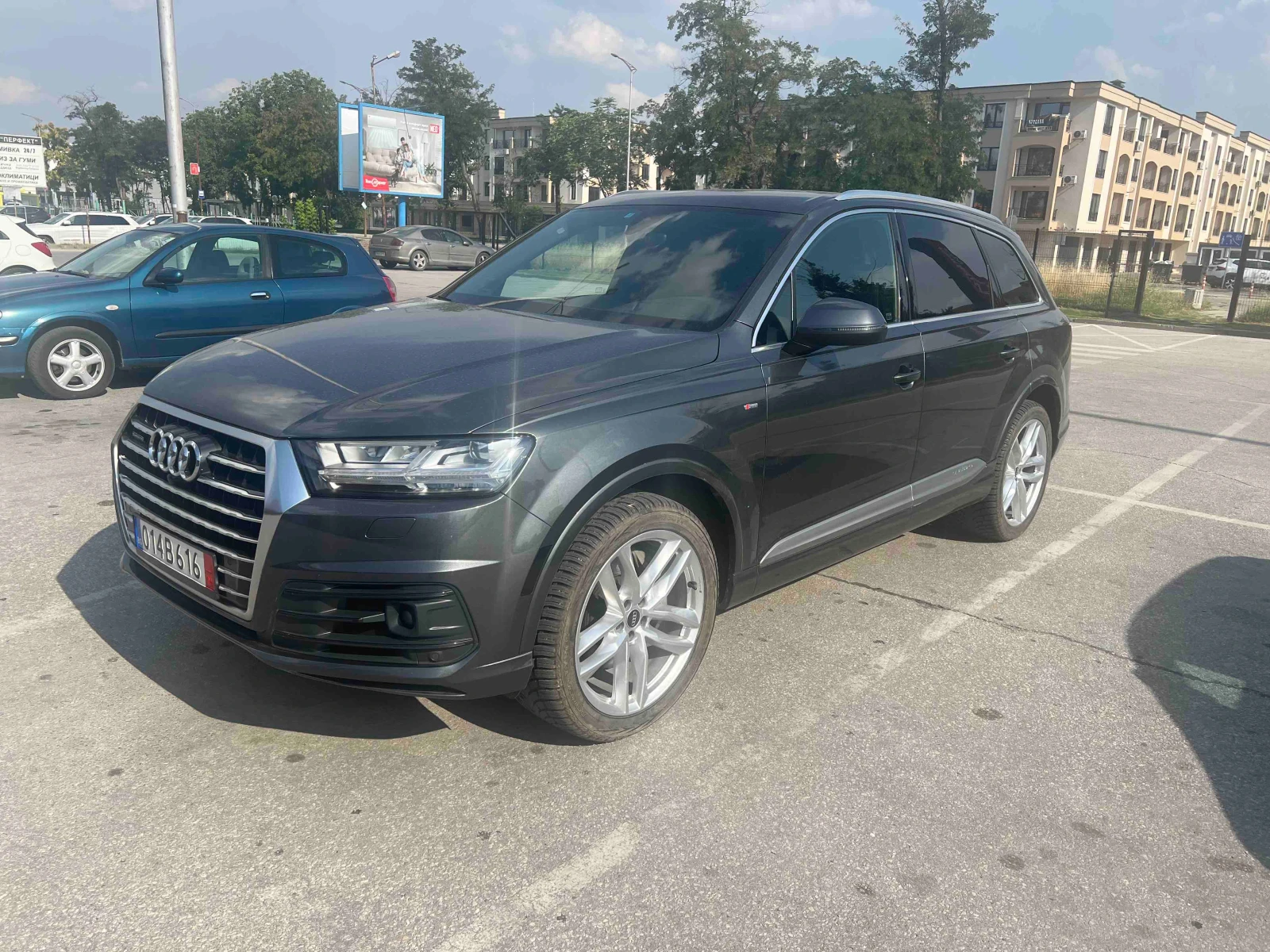 Audi Q7 3.0 TFSI, MASSAGE, B&O, HEAD-UP, S-LINE, DISTR