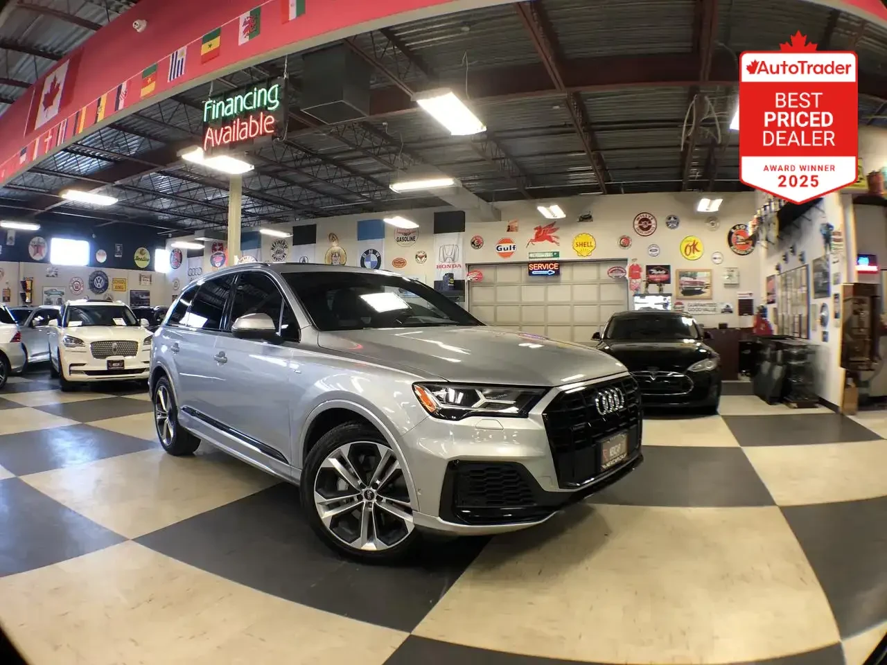 Audi Q7 PROGRESSIV AWD 7 PASS NAV LEATHER PAN/ROOF B/SPOT