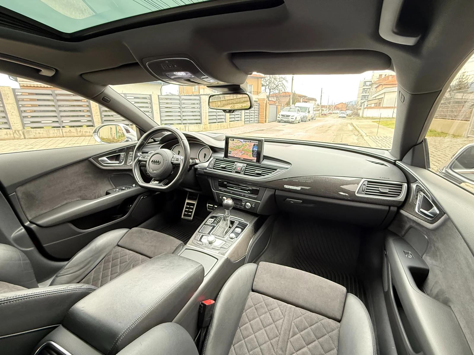 Audi S7 //S+ //4.0BiTurbo-ШВЕЙЦАРИЯ-FULL-LED/FULL-FULL/, снимка 12 - Автомобили и джипове - 55178181
