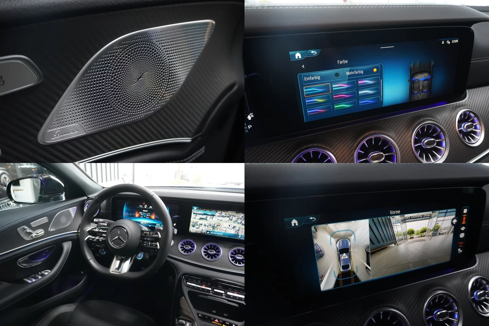 Mercedes-Benz AMG GT 53/4M+ /AERO/435HP/PANO/BURM/360/324h, снимка 16 - Автомобили и джипове - 55666664