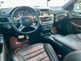 Mercedes-Benz ML 63 AMG БялаПерла* Обдухвани* Панорама* harman/kardon* Ful, снимка 9