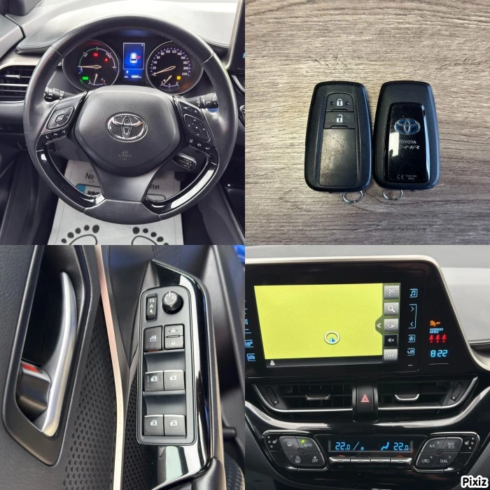 Toyota C-HR 1.8 HYBRID EURO6D TOP, снимка 17 - Автомобили и джипове - 53262089