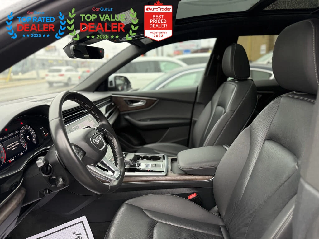 Audi Q8 55TFSI* BLACK OPTIC* ПАНО* ОБДУХ* 360* КРАЙНА ЦЕНА, снимка 3 - Автомобили и джипове - 55502584