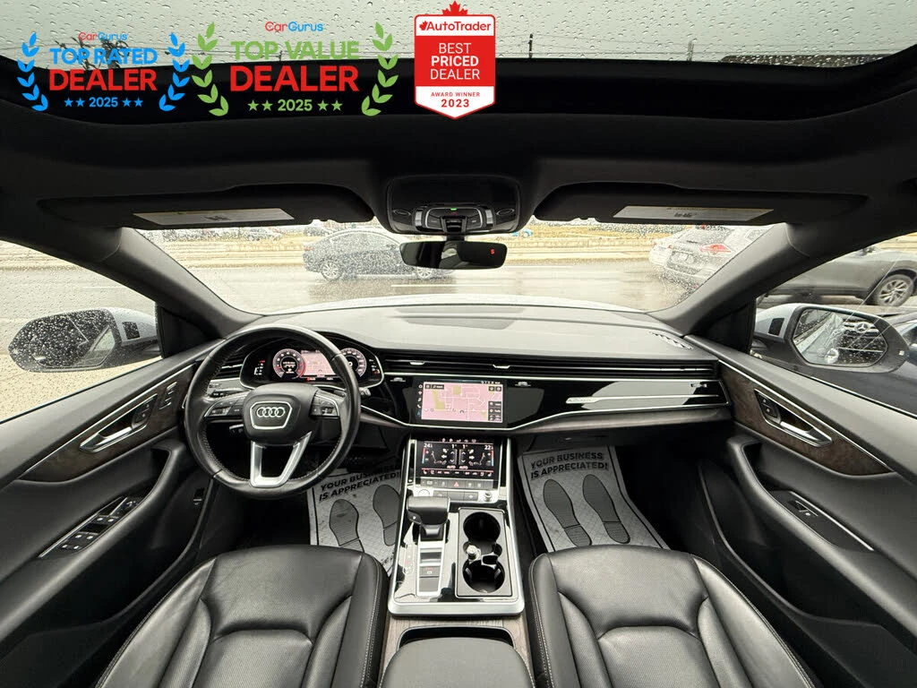 Audi Q8 55TFSI* BLACK OPTIC* ПАНО* ОБДУХ* 360* КРАЙНА ЦЕНА, снимка 4 - Автомобили и джипове - 55502584