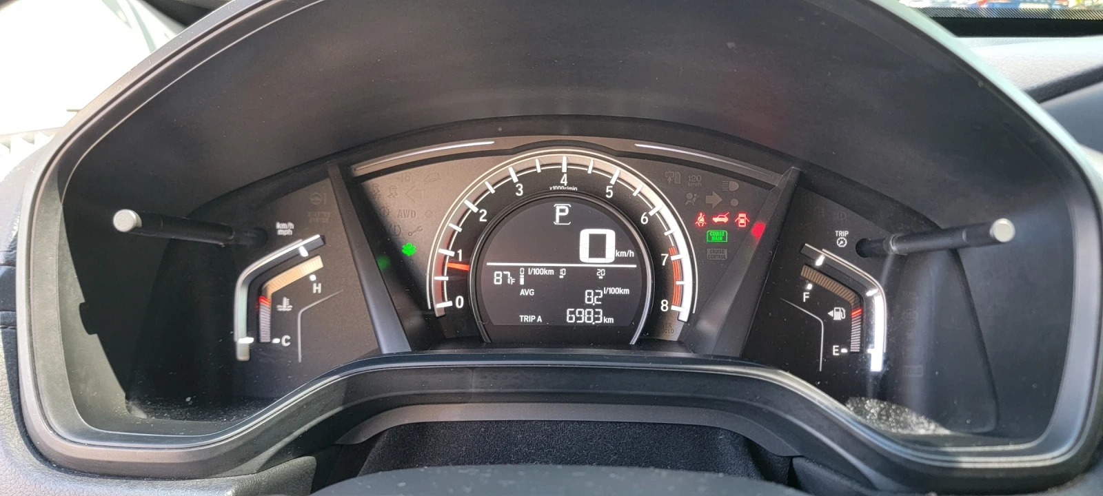 Honda Cr-v Honda  Crv 2.4 I-vtec AWD, снимка 9 - Автомобили и джипове - 55692060