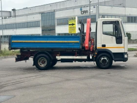 Iveco Eurocargo 75е17 самосвал с кран, снимка 14