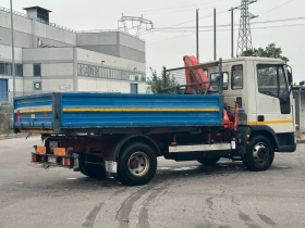 Iveco Eurocargo 75е15самосвал с кран, снимка 13