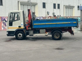 Iveco Eurocargo 75е15самосвал с кран, снимка 7