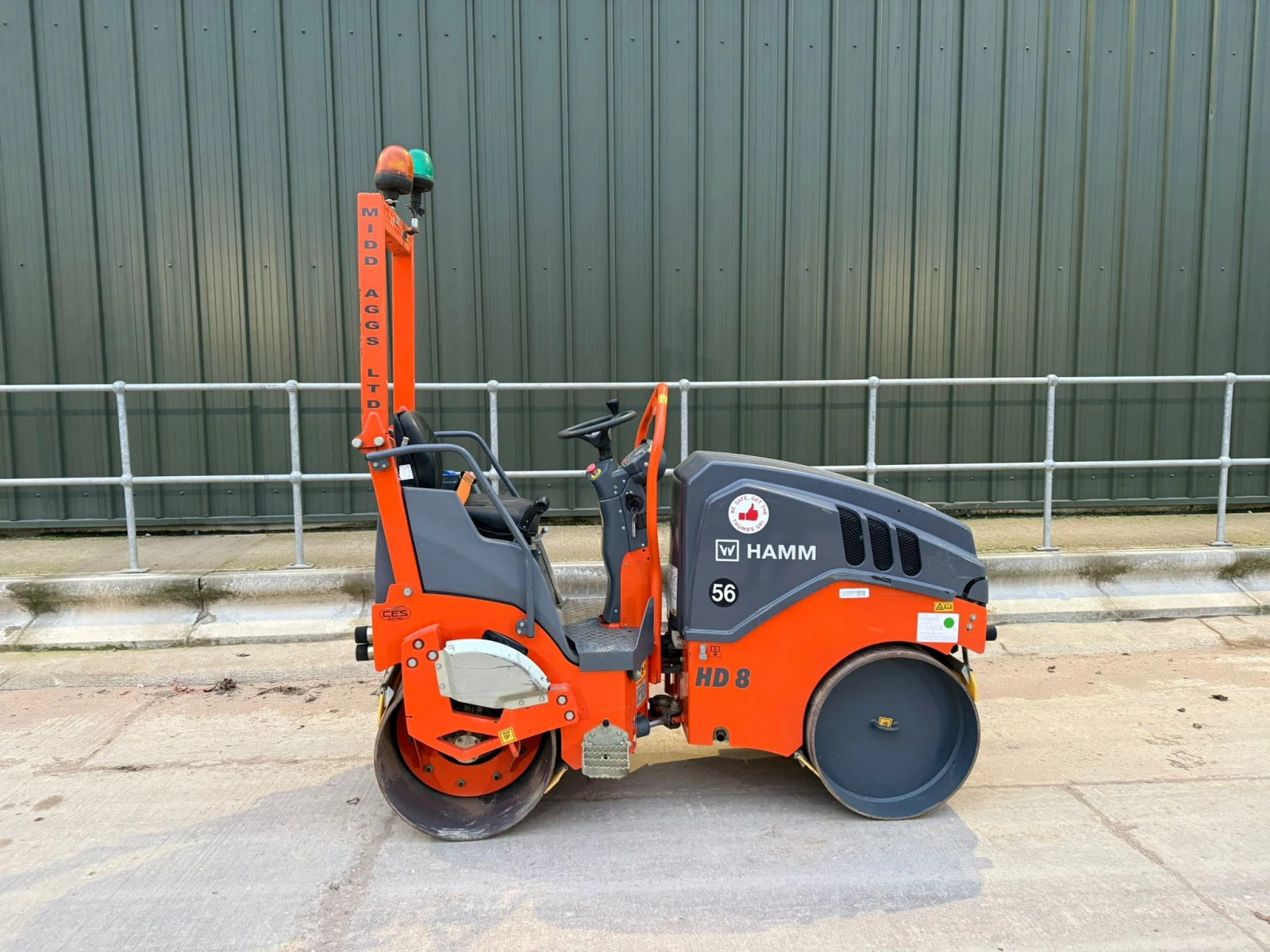 Валяк Hamm HD 8 VV - изображение 7