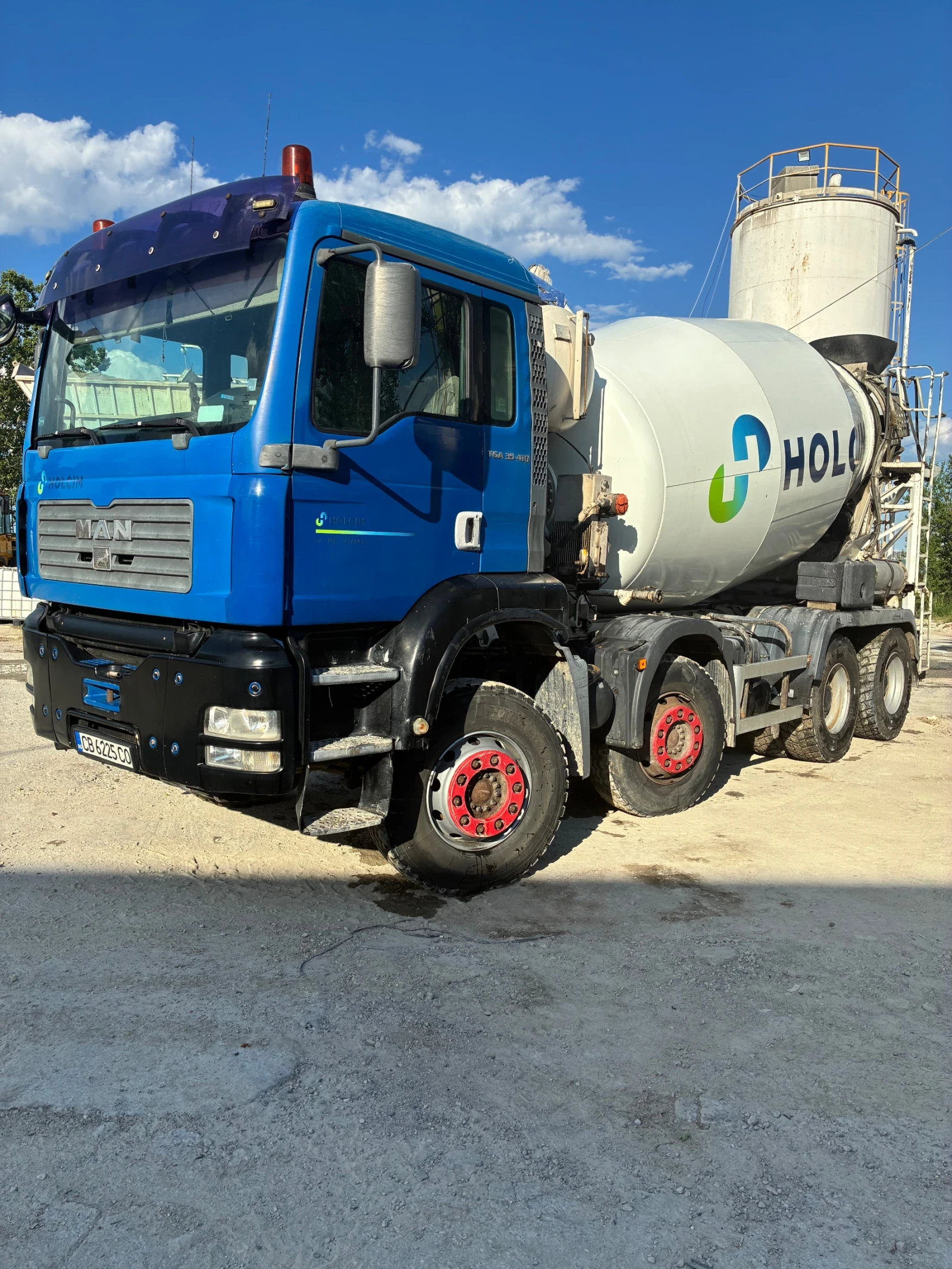 Бетон миксер Man TGA 410, снимка 2 - Индустриална техника - 54918146