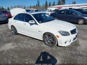 Mercedes-Benz C 63 AMG * AMG* 6.3* КОЖА* ПОДГРЕВ* ШИБИДАХ* , снимка 1