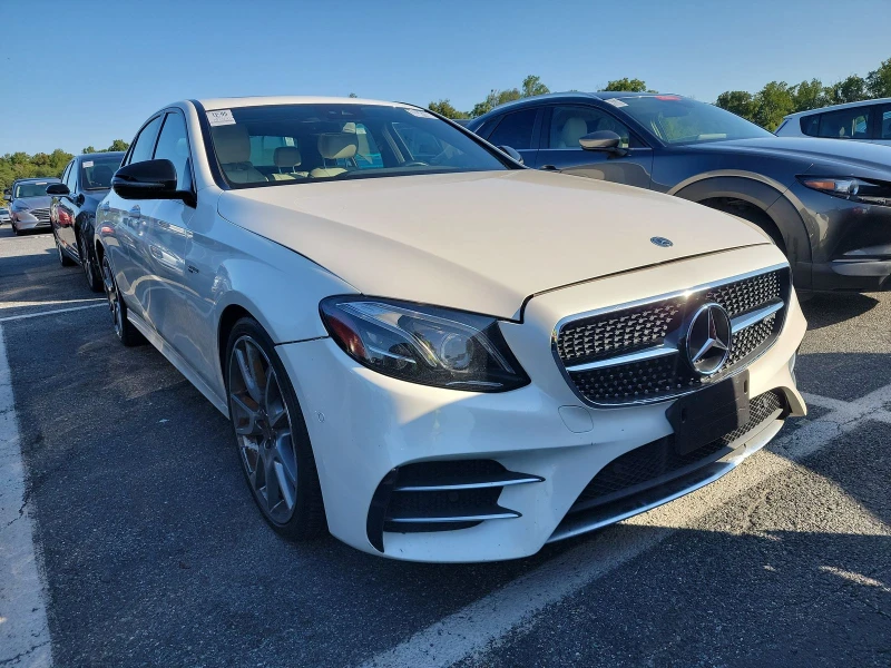 Mercedes-Benz E 43 AMG BURMAISTER* Carplay* Мъртва точка* Autoparking, снимка 1 - Автомобили и джипове - 47440002