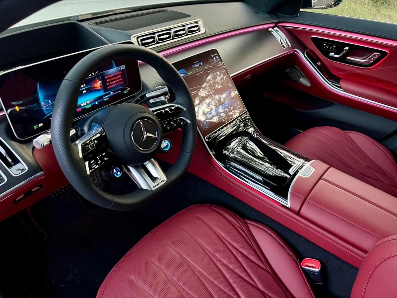 Mercedes-Benz S 63 AMG E-PERFORMANCE/LONG/CHAUFFEUR/EXCLUSIV/BURM/TV/360/, снимка 7 - Автомобили и джипове - 53034807