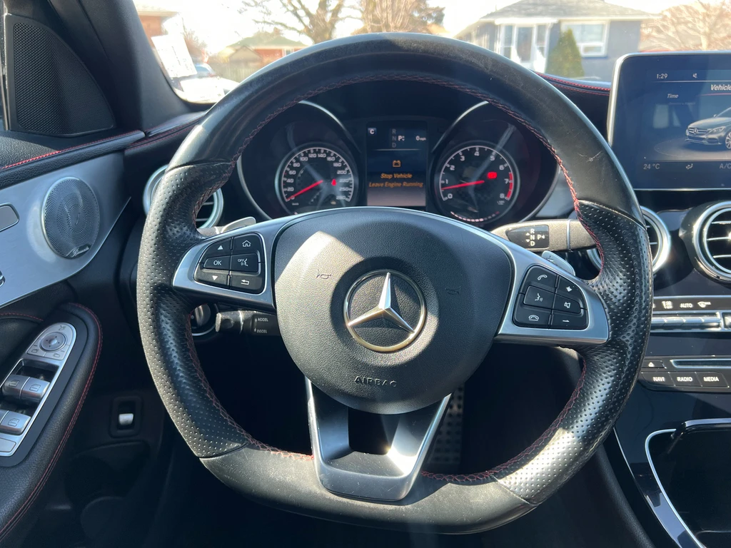 Mercedes-Benz C 43 AMG 450/BURMESTER/PANO/KAMEPA/KEYLESS/LANE ASSIST - изображение 10
