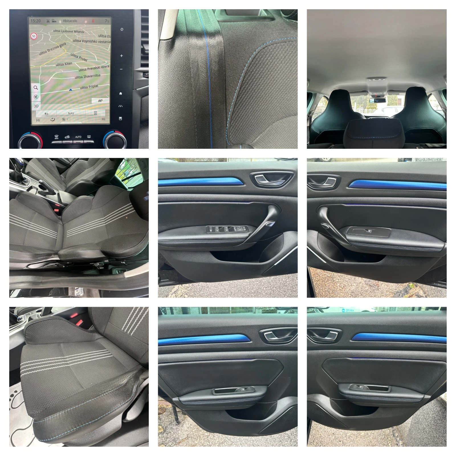 Renault Megane 1.5D-GTline-LED-NAVI-PDC-EURO6B-6��-CAMERA-KEYLESS | Mobile.bg � ����������� 16
