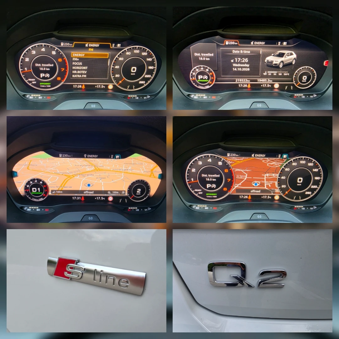 Audi Q2 2.0 s-line 4x4 FULL , снимка 14 - Автомобили и джипове - 56515801