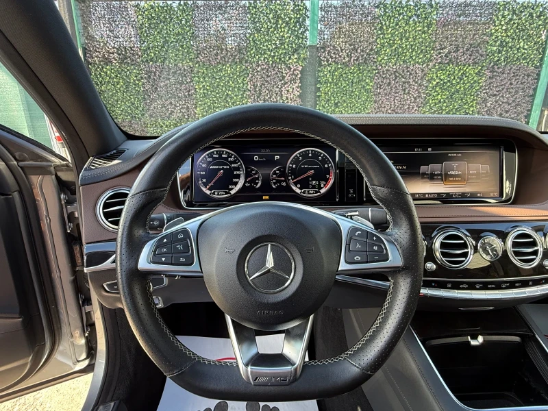 Mercedes-Benz S 63 AMG 4X4/KAM 360/PANO/KEYLESS GO/NAVI/СОБСТВЕН ЛИЗИНГ, снимка 10 - Автомобили и джипове - 51383389