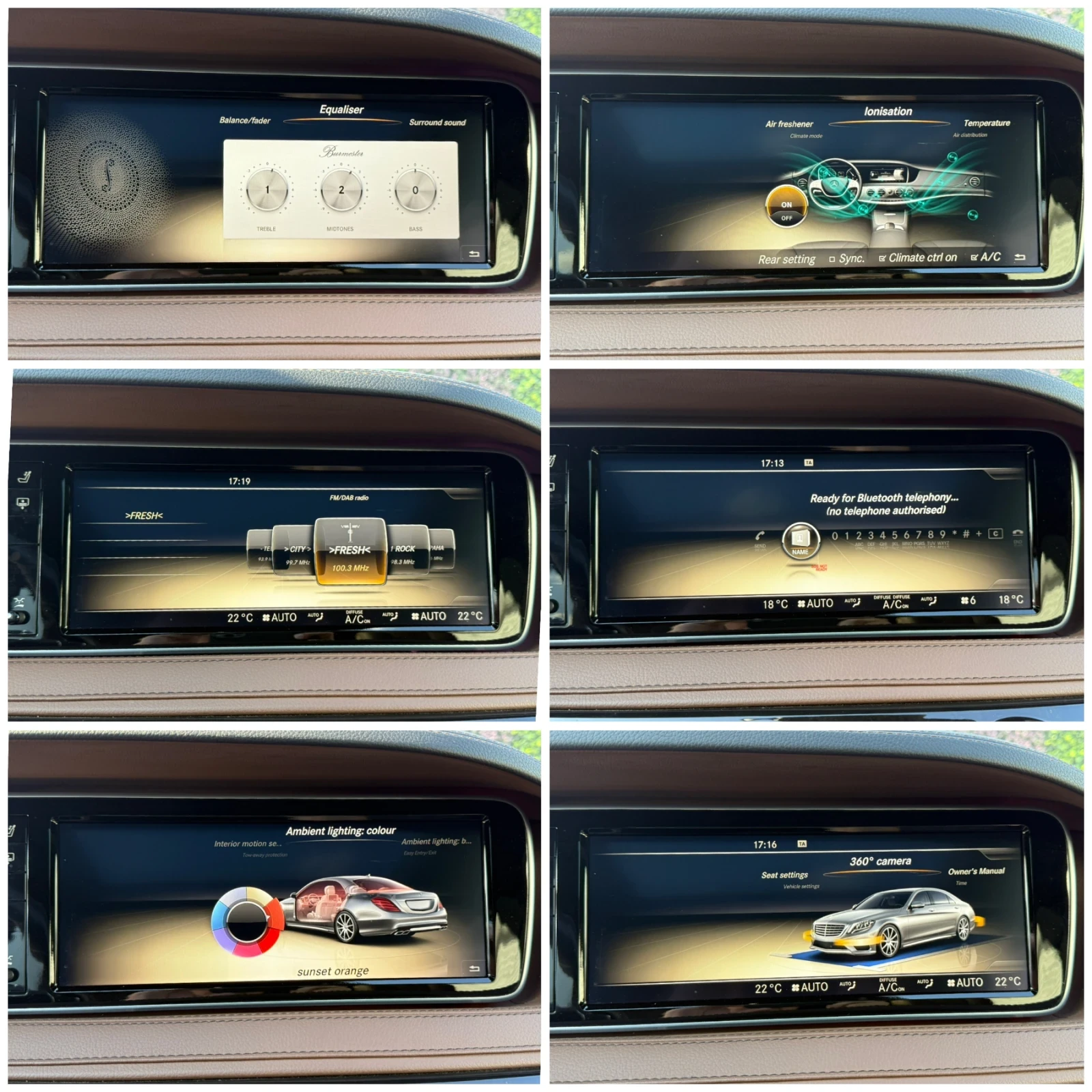 Mercedes-Benz S 63 AMG 4X4/KAM 360/PANO/KEYLESS GO/NAVI/  | Mobile.bg   16