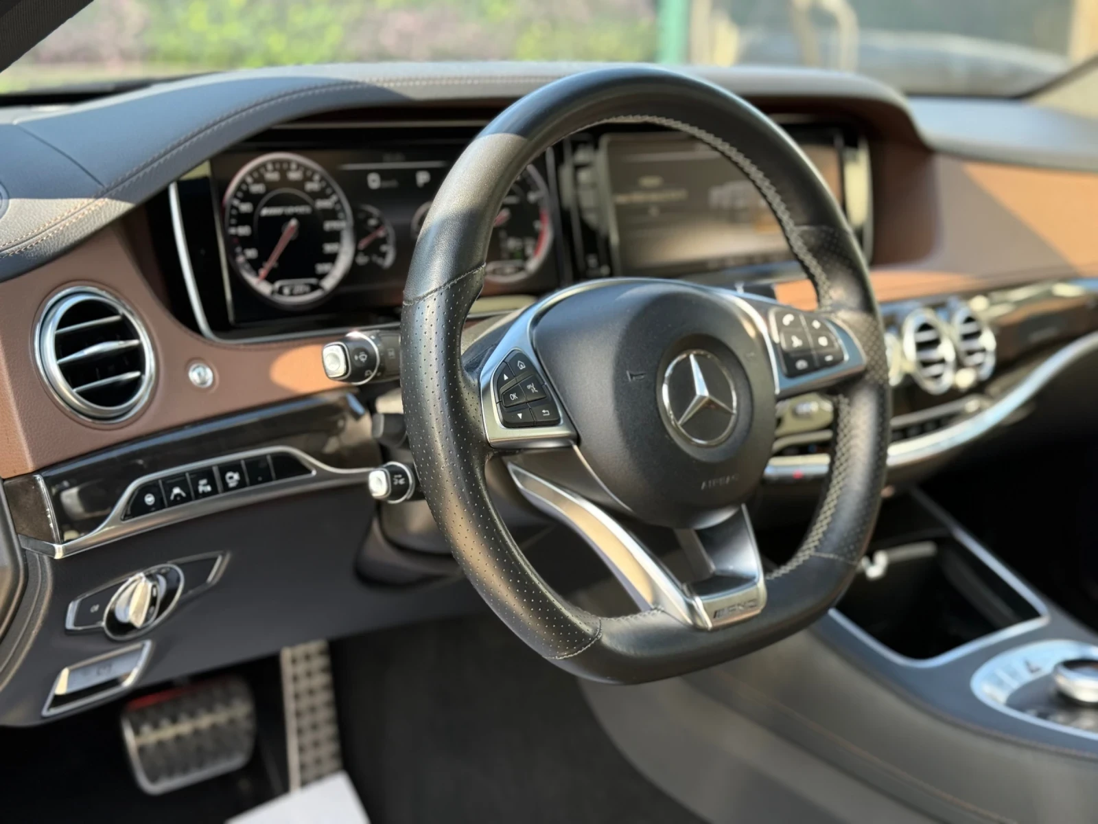 Mercedes-Benz S 63 AMG 4X4/KAM 360/PANO/KEYLESS GO/NAVI/  | Mobile.bg   11