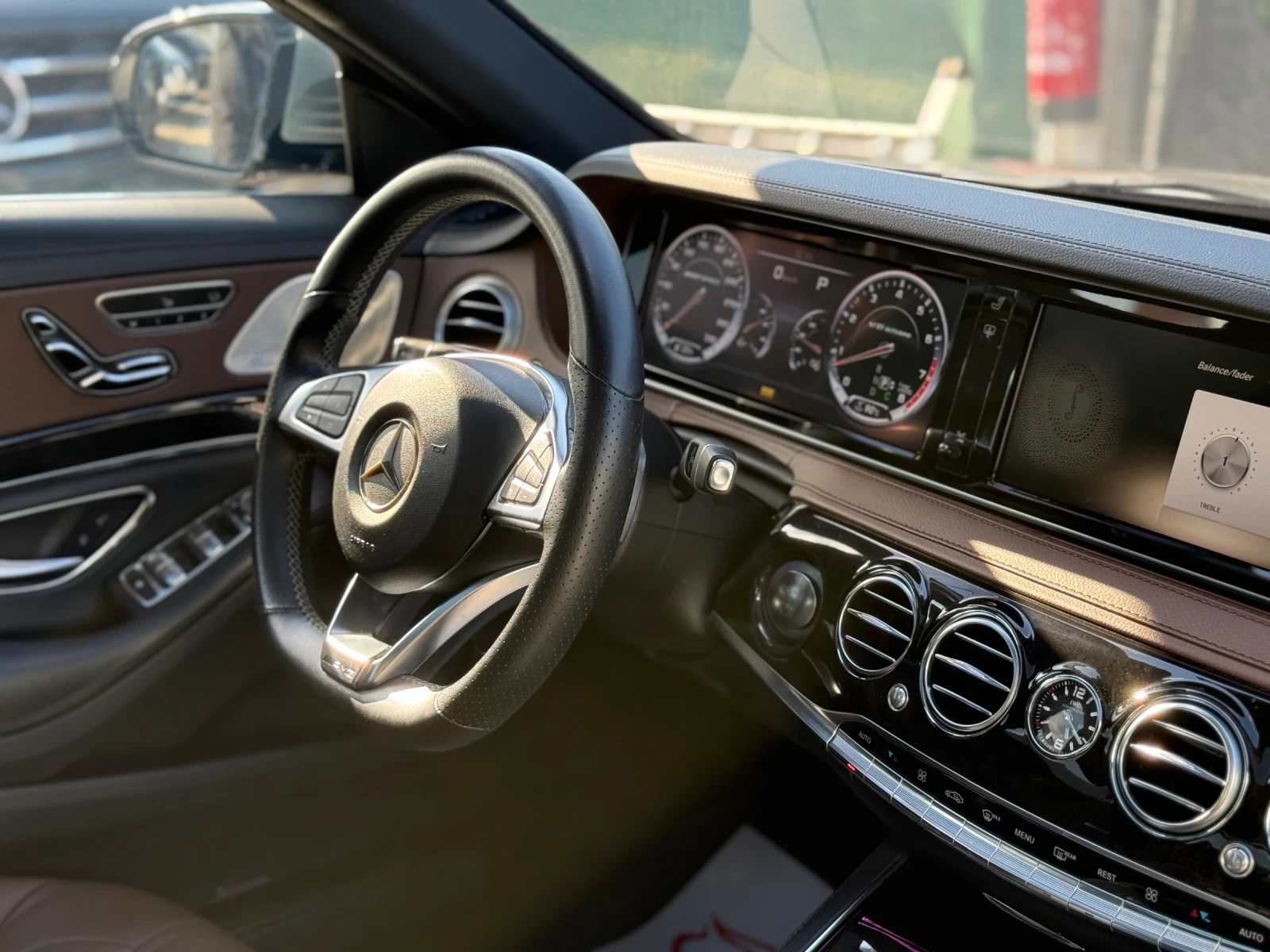 Mercedes-Benz S 63 AMG 4X4/KAM 360/PANO/KEYLESS GO/NAVI/  | Mobile.bg   13