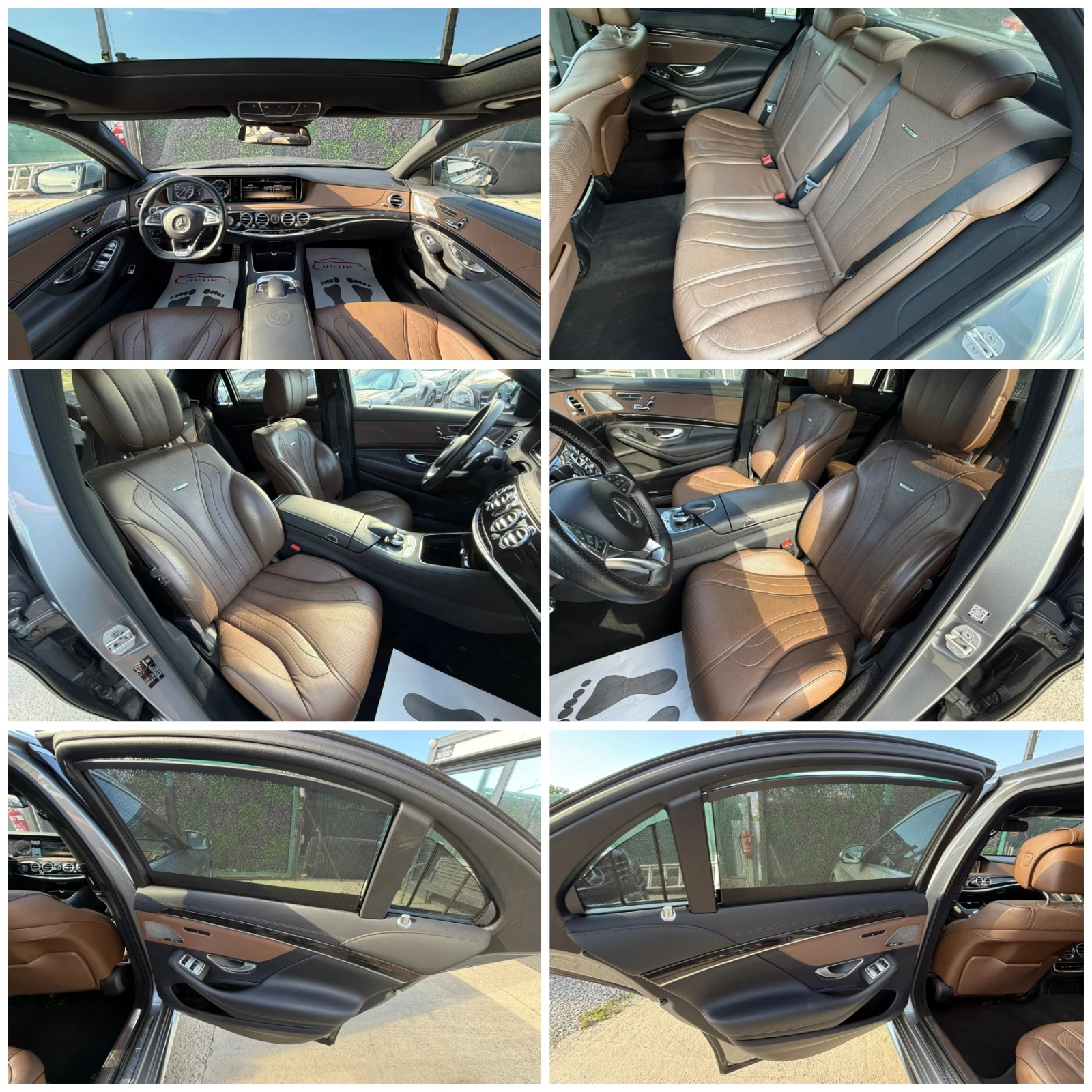 Mercedes-Benz S 63 AMG 4X4/KAM 360/PANO/KEYLESS GO/NAVI/  | Mobile.bg   14