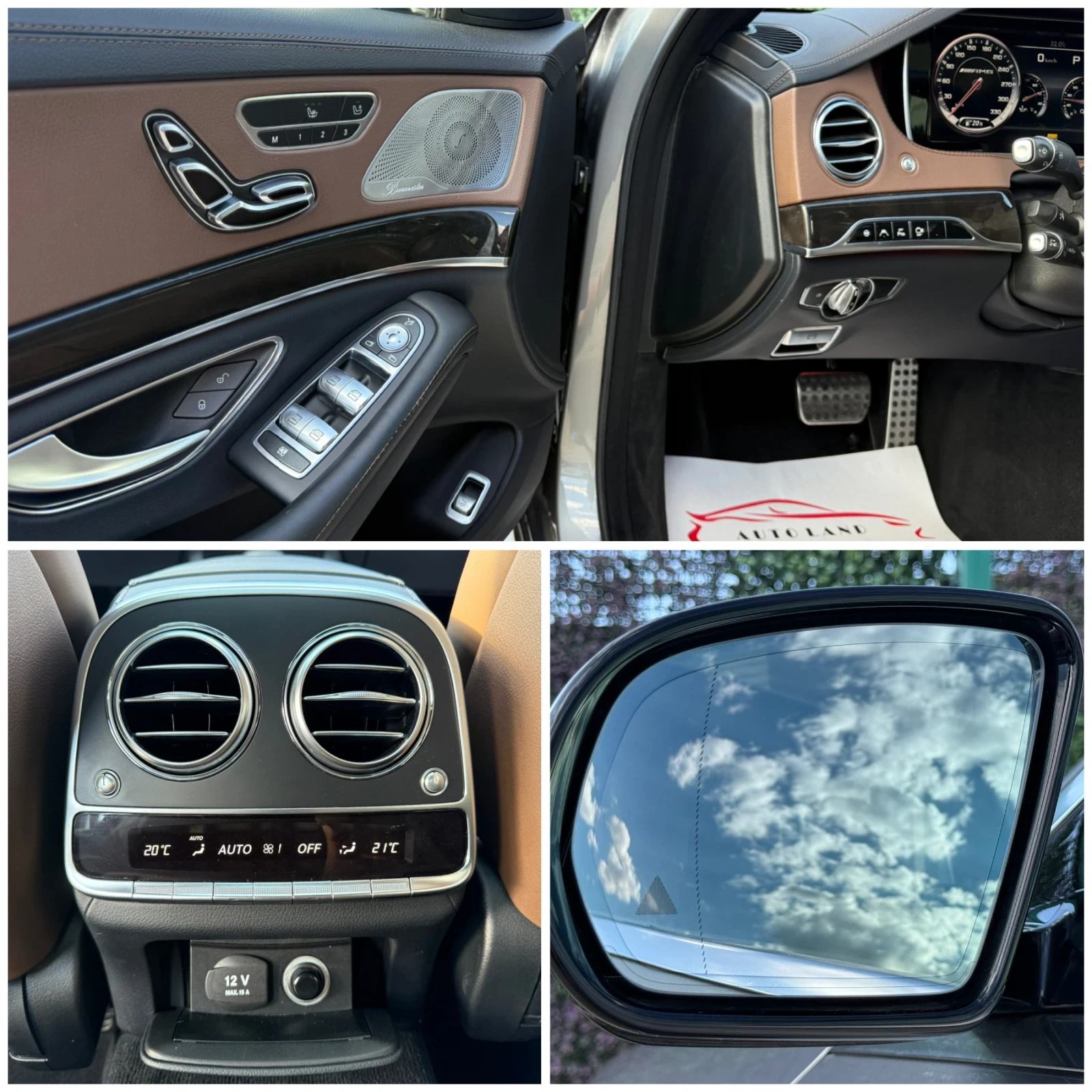 Mercedes-Benz S 63 AMG 4X4/KAM 360/PANO/KEYLESS GO/NAVI/  | Mobile.bg   15