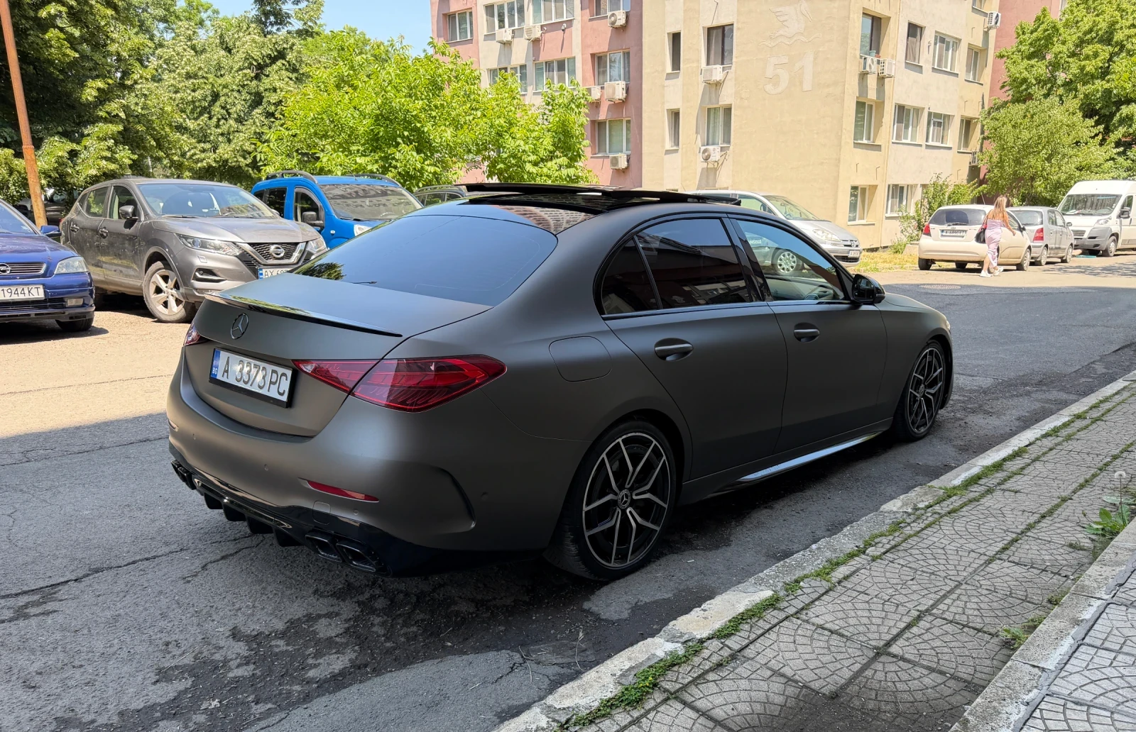 Mercedes-Benz C 300 AMG Line , снимка 5 - Автомобили и джипове - 55428261
