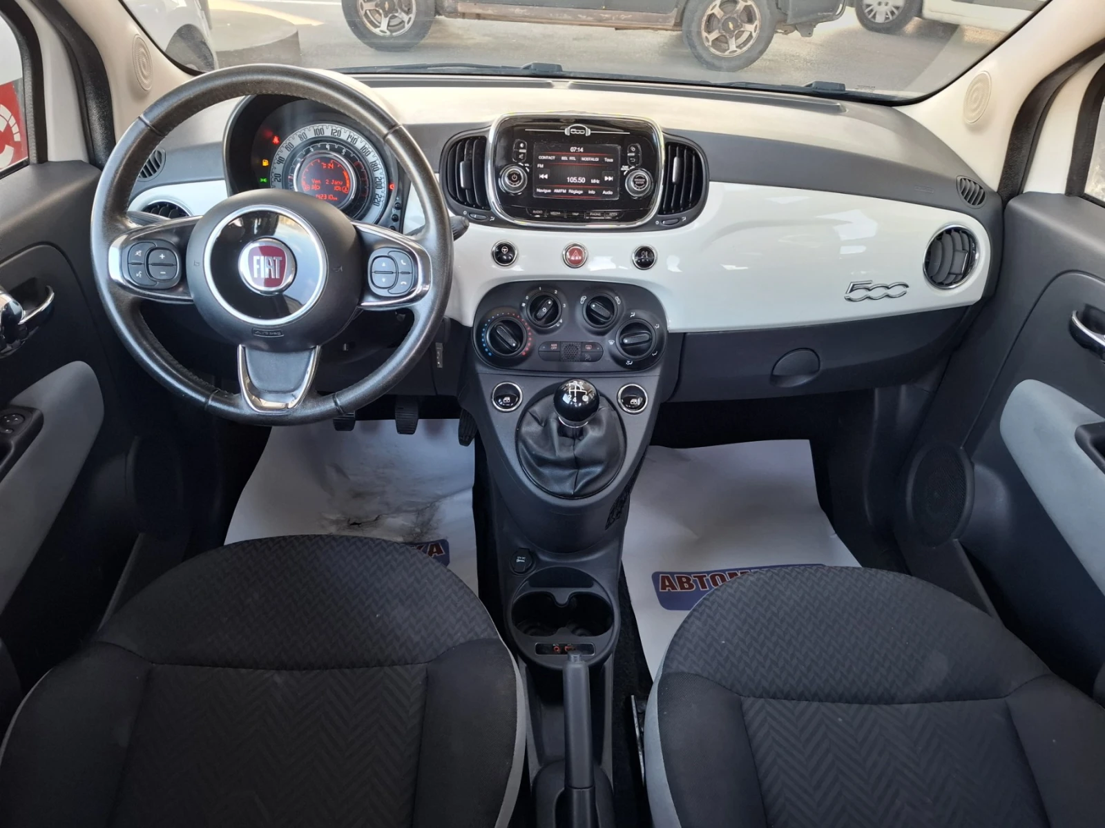 Fiat 500 1.2* LED* EURO6, снимка 8 - Автомобили и джипове - 56591384