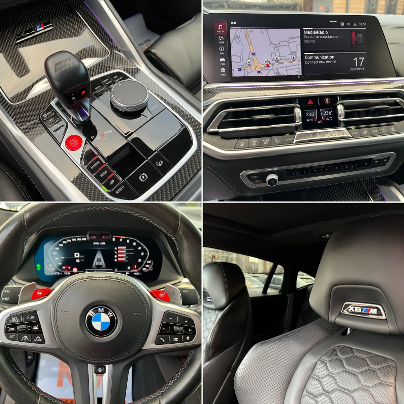 BMW X6 M Competition, снимка 17 - Автомобили и джипове - 52829971