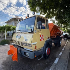 Steyr 1291 Снегорин+ Самосвал, снимка 2