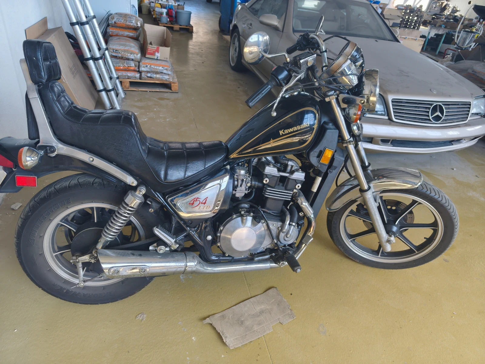Kawasaki EN LTD454, снимка 3 - Мотоциклети и мототехника - 56255282