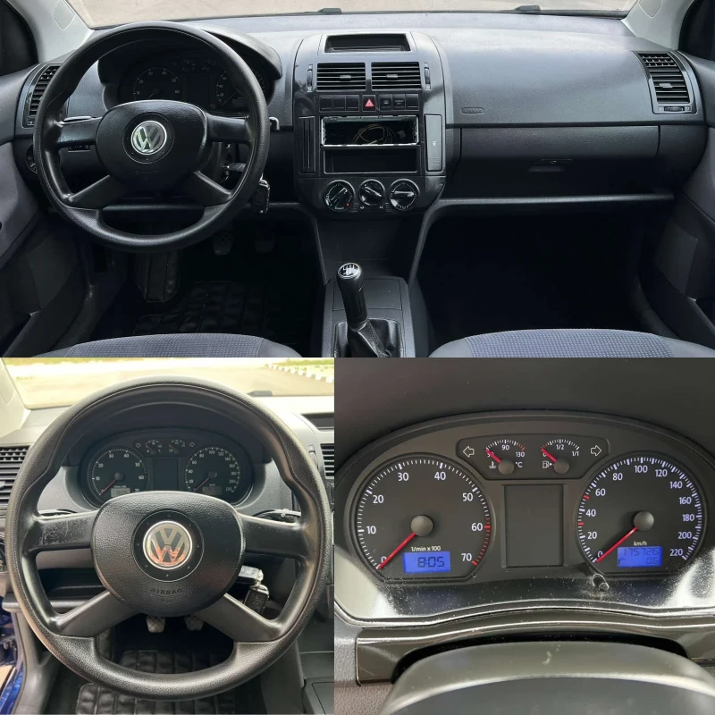 VW Polo 1.2 БЕНЗ КЛИМА ПОДХОДЯЩО ЗА ГАЗ, снимка 16 - Автомобили и джипове - 47405634