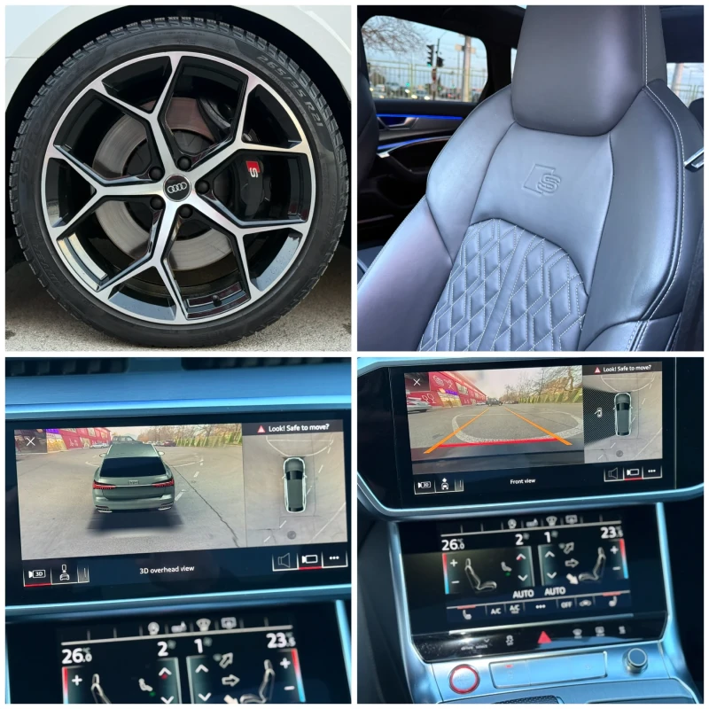 Audi S6 MildHybrd* B&O* ПЕЧКА* HeadUP* DISTR* 360CAM* FULL, снимка 17 - Автомобили и джипове - 52727179
