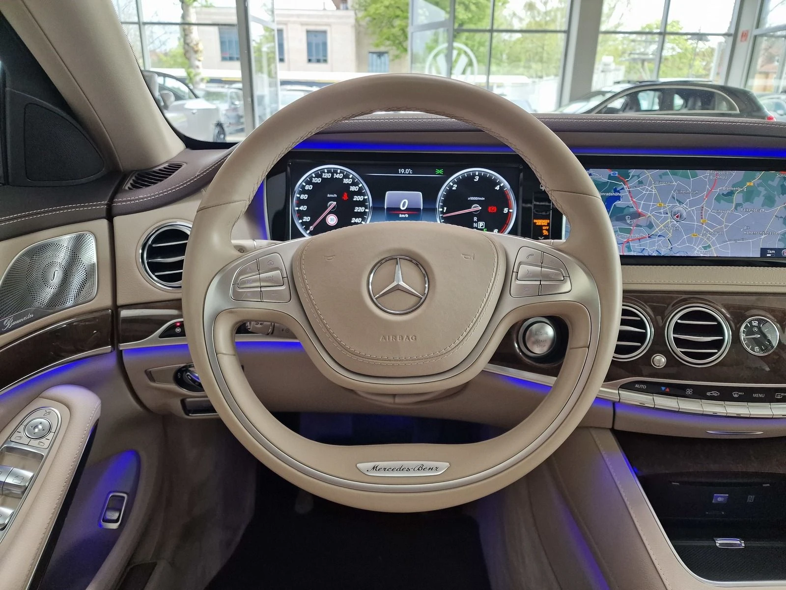 Mercedes-Benz S 350 286HP/PANO/KEYLESS/BURMASTER/LED/ACC/439b - изображение 9