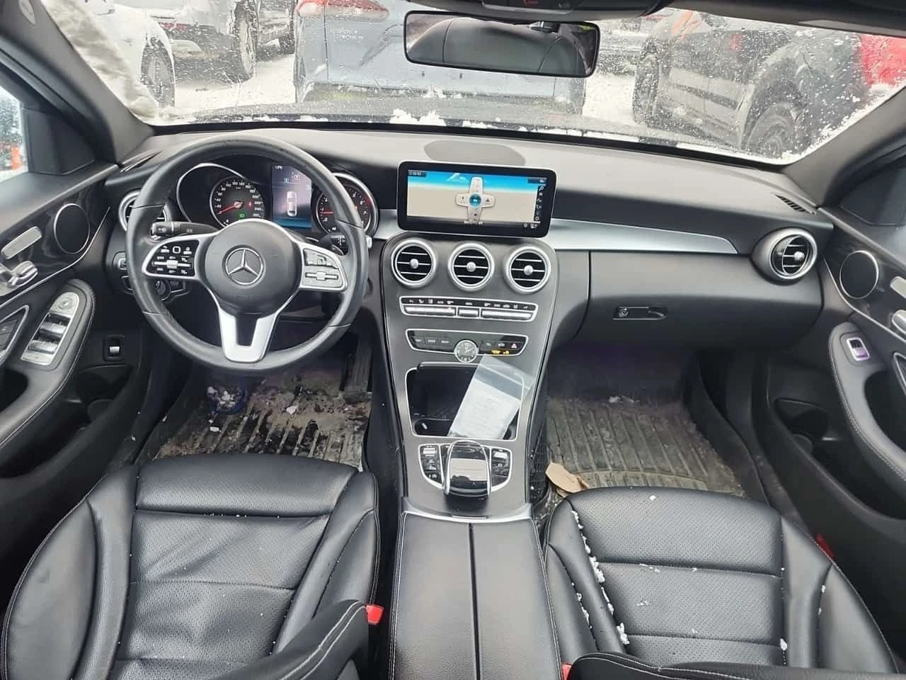 Mercedes-Benz C 300 Дистроник/Кожа/Нави/Подгрев/Панорама/2 ключа, снимка 7 - Автомобили и джипове - 53831410